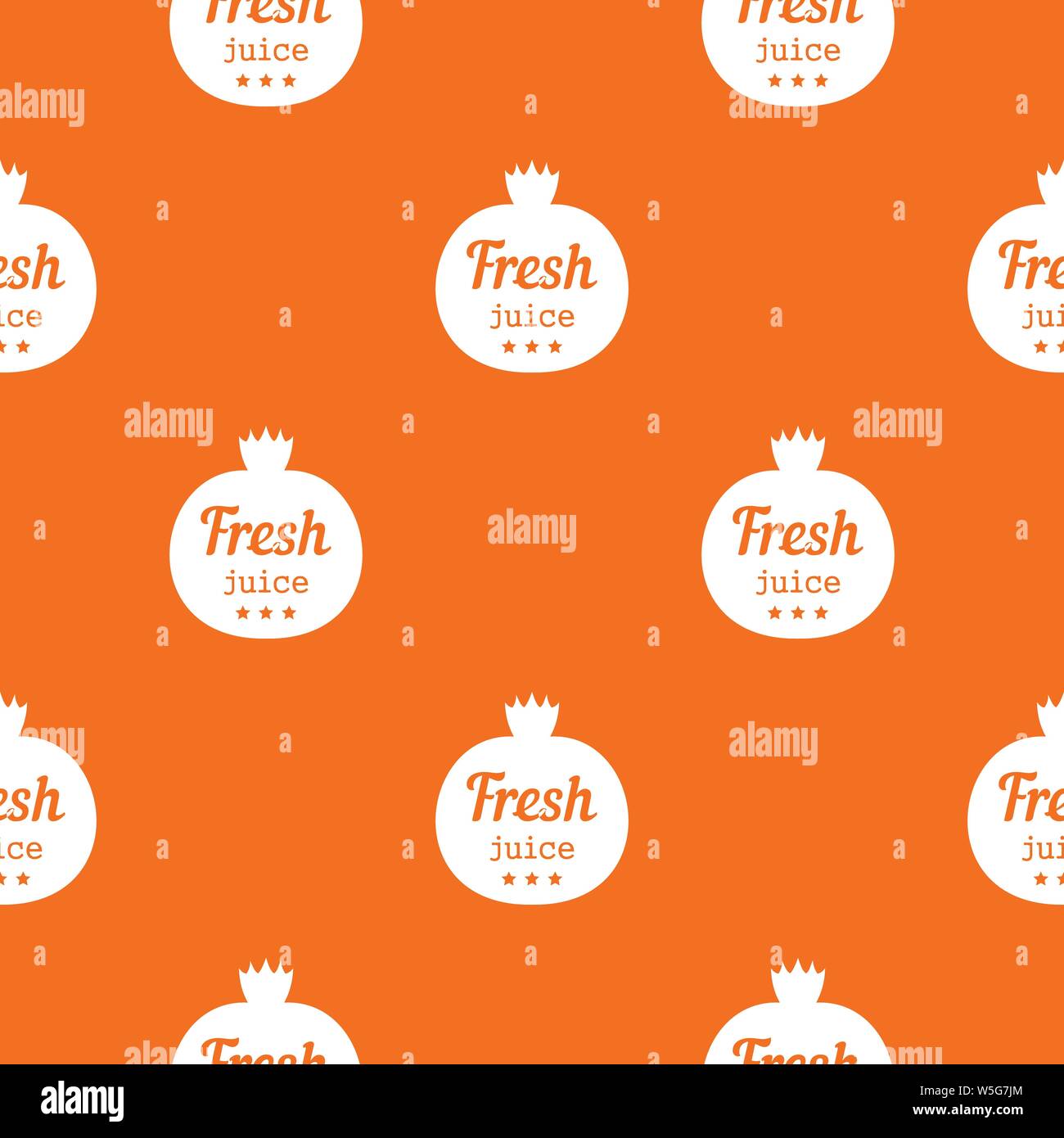 Eco fresh juice pattern vector orange Stock Vector Image & Art - Alamy