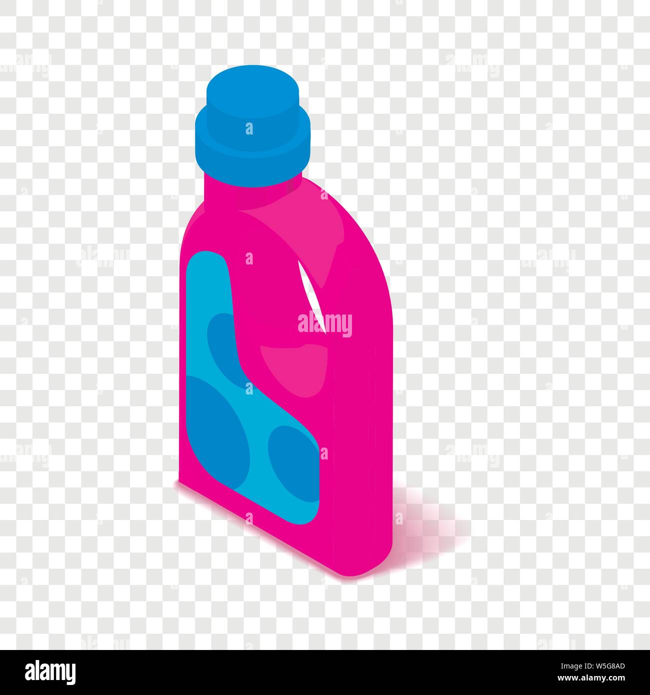 Detergent icon, isometric 3d style Stock Vector