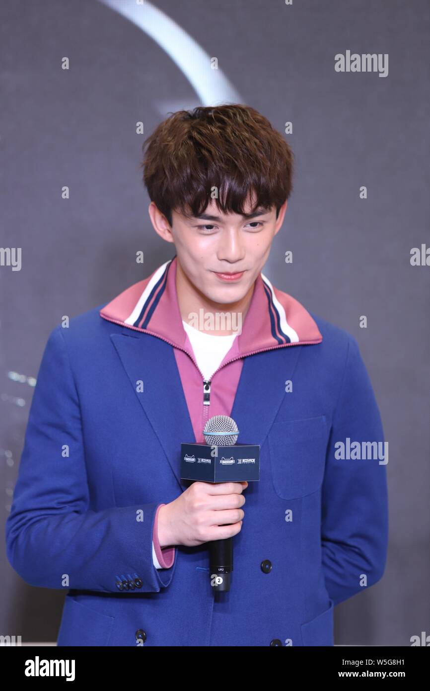 Chinese actor Leo Wu Lei, known as the "Nation's Little Brother" in