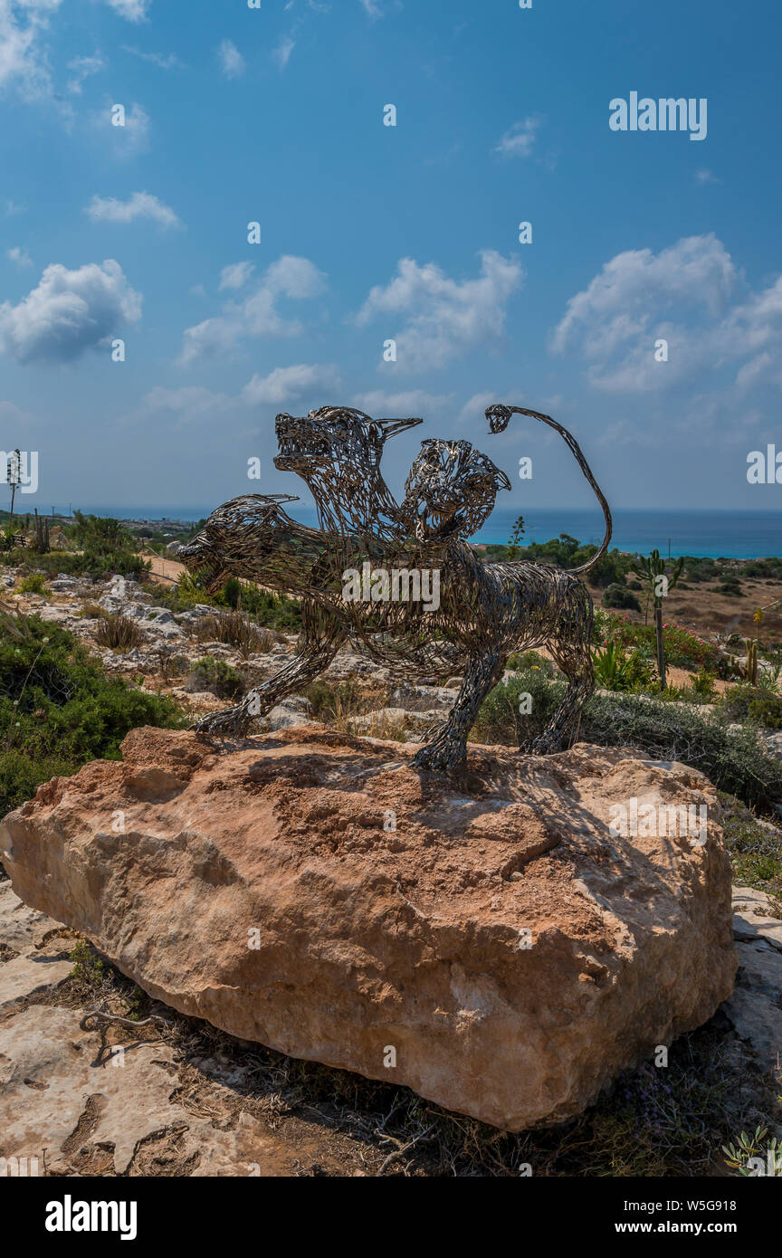 Ayia Napa sculpture park, Cyprus Stock Photo Alamy