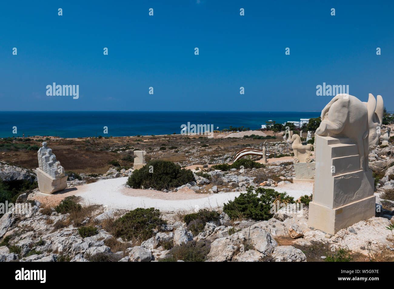 Ayia Napa sculpture park, Cyprus Stock Photo Alamy