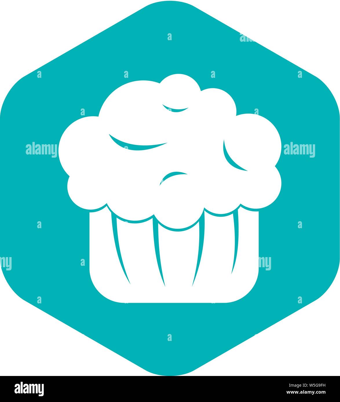 Cupcake icon, simple style Stock Vector Image & Art - Alamy