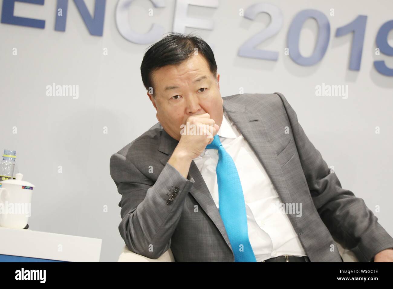 Chanchai Ruayrungruang, Chairman of Reignwood Group, attends the