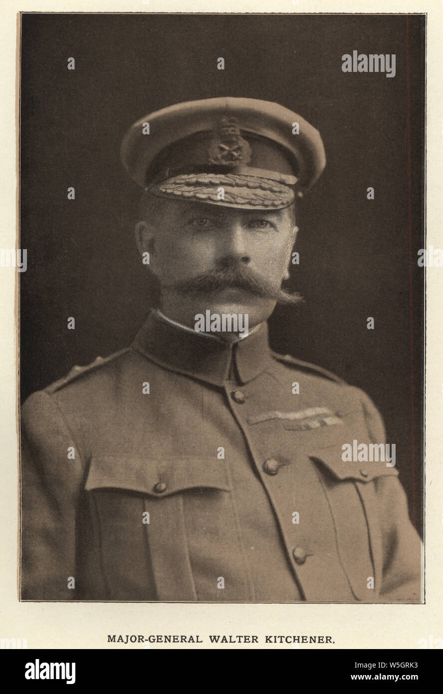 Lieutenant-General Sir Frederick Walter Kitchener KCB (26 May 1858 – 6 March 1912), known as Walter Kitchener, was a British soldier and colonial administrator. Stock Photo