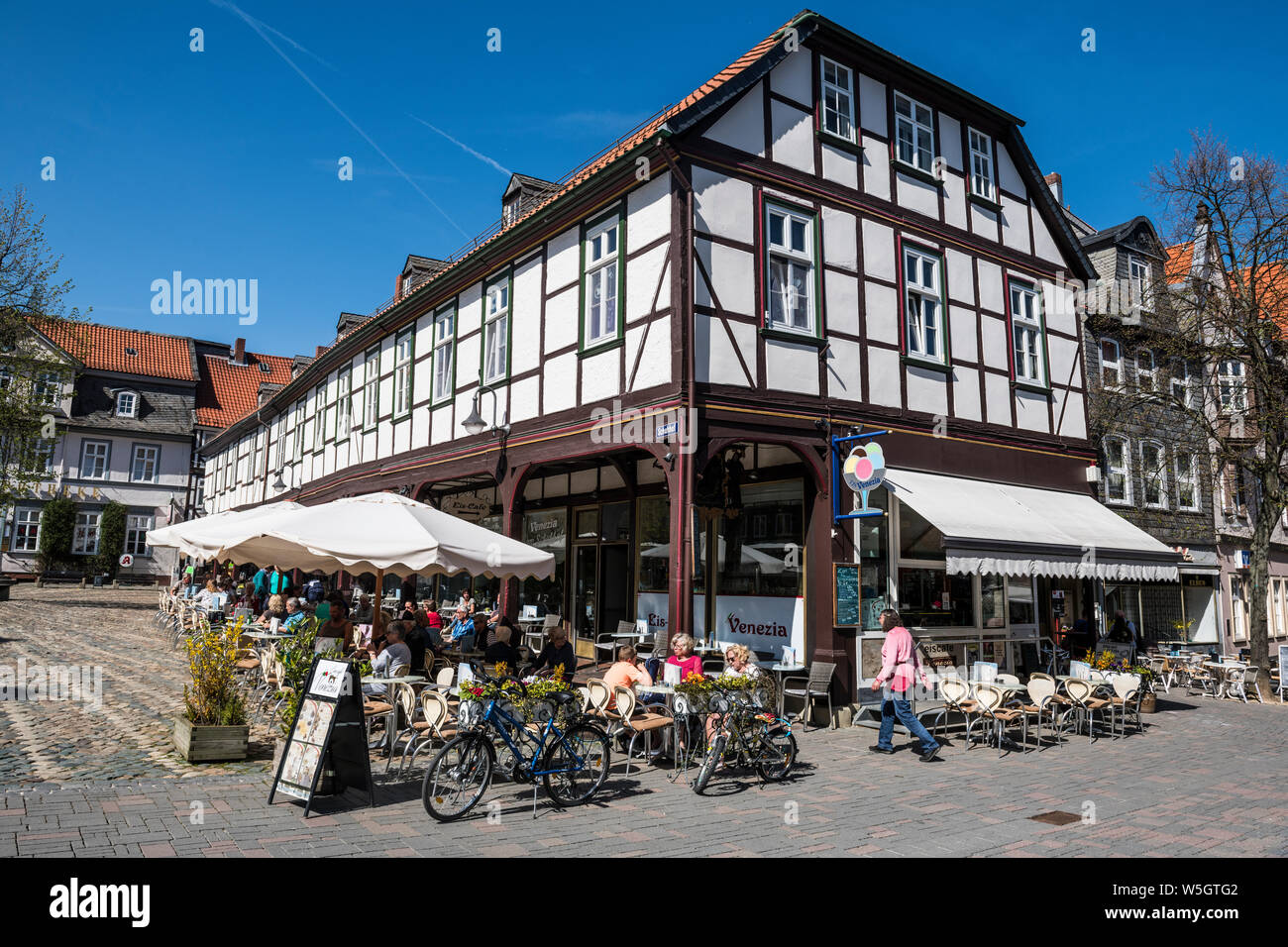 Goslar, UNESCO World Heritage Site, Lower Saxony, Germany, Europe Stock Photo