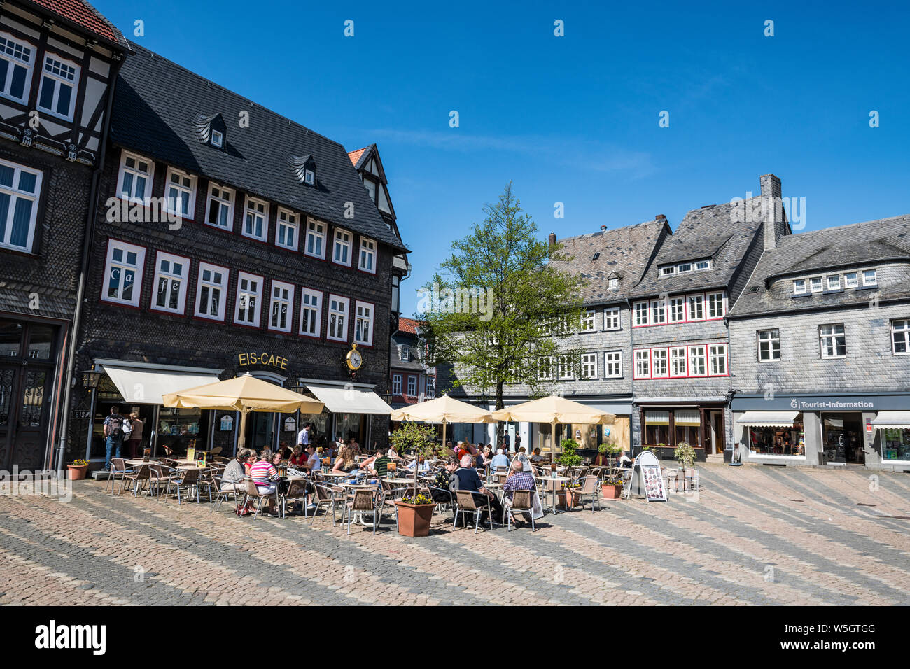 Goslar, UNESCO World Heritage Site, Lower Saxony, Germany, Europe Stock Photo