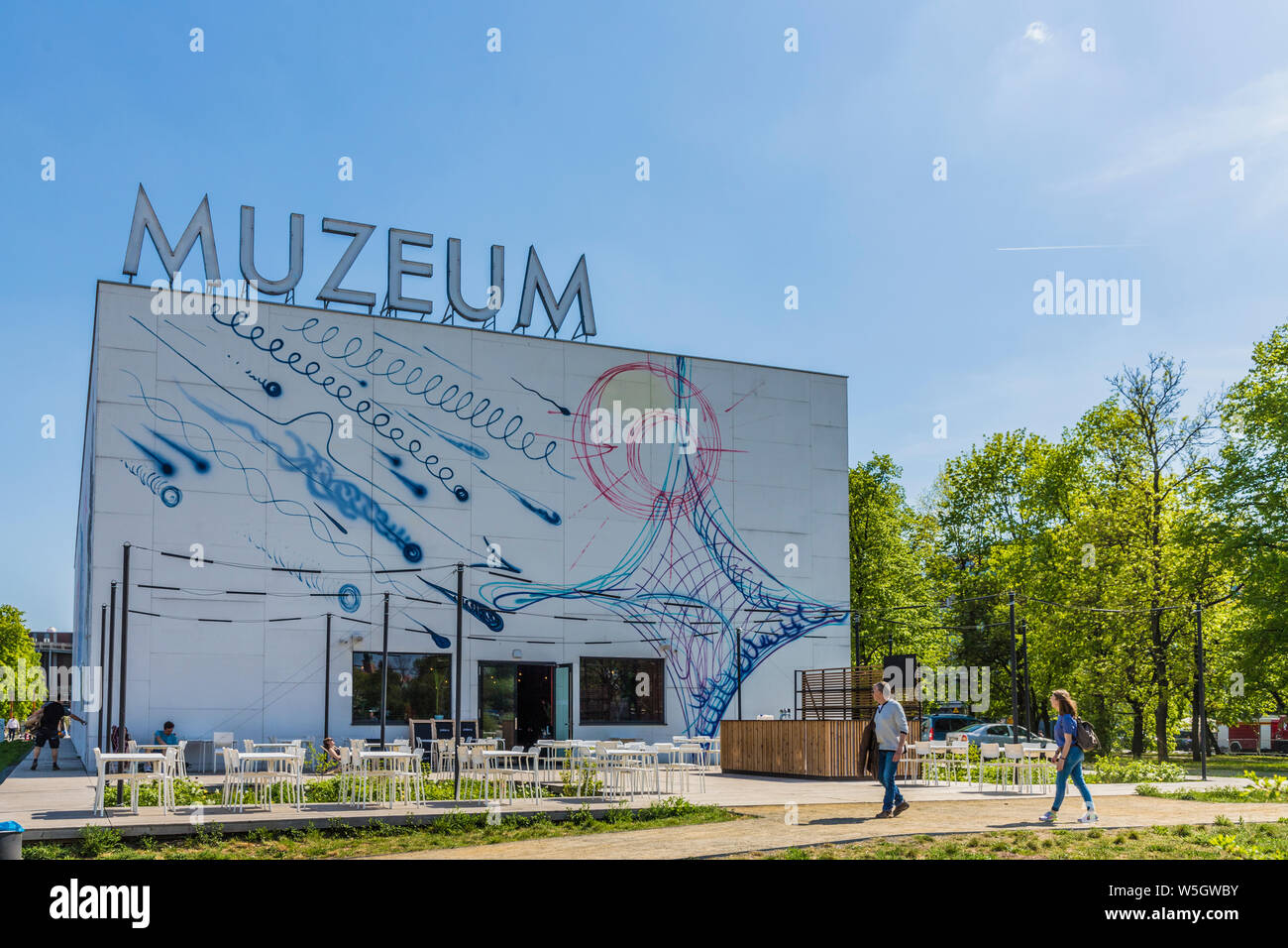 The Museum of Modern Art in Warsaw, Poland, Europe Stock Photo Alamy
