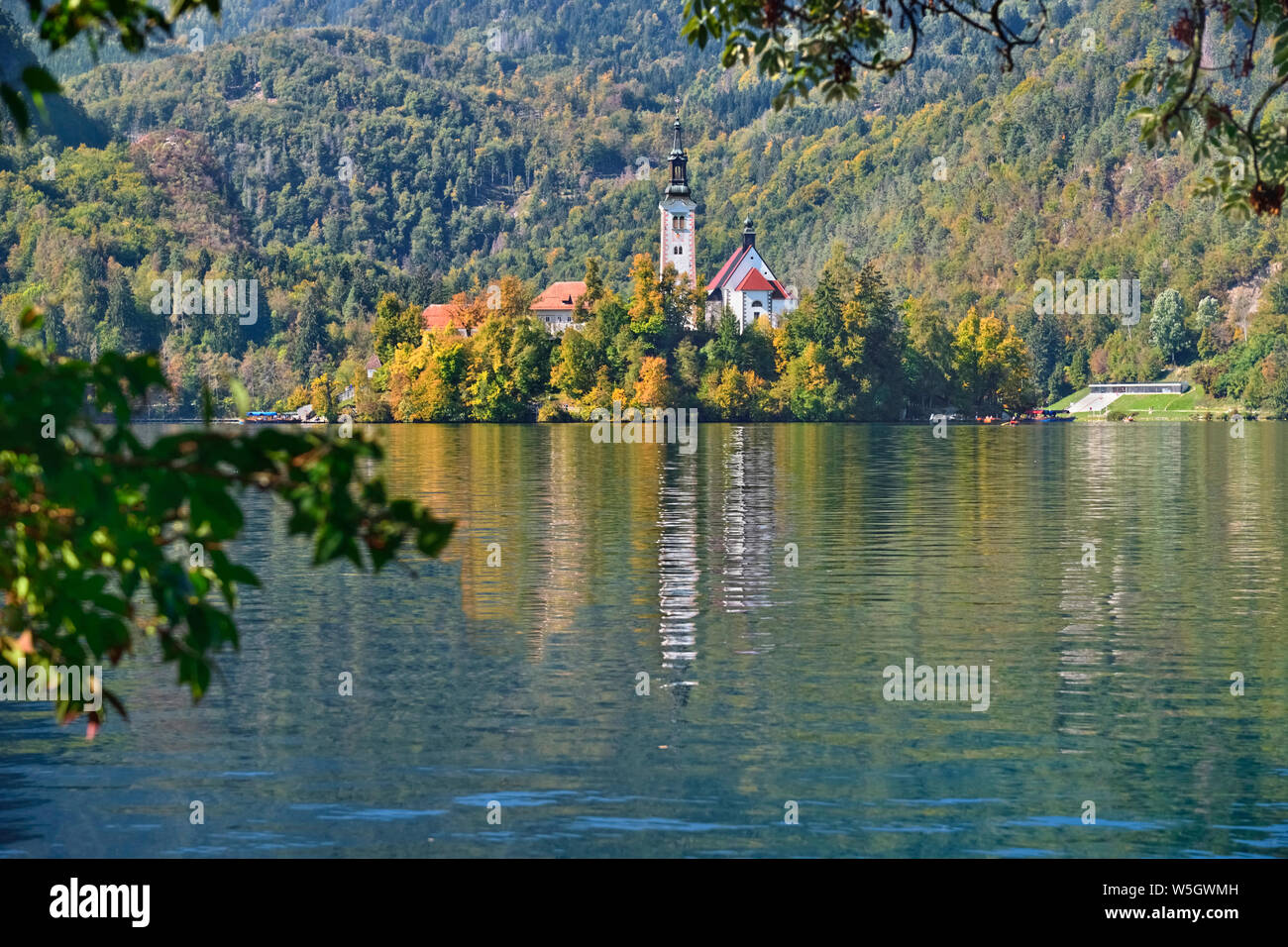 Walk around lake bled hi-res stock photography and images - Alamy