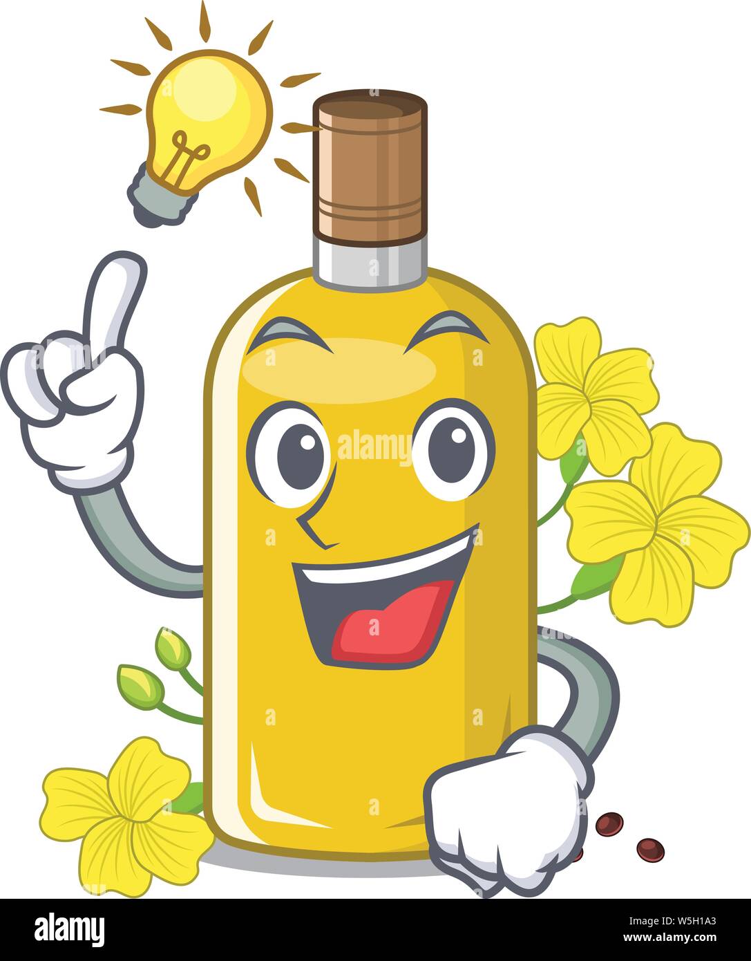 Rapeseed oil lamp Cut Out Stock Images Pictures Alamy