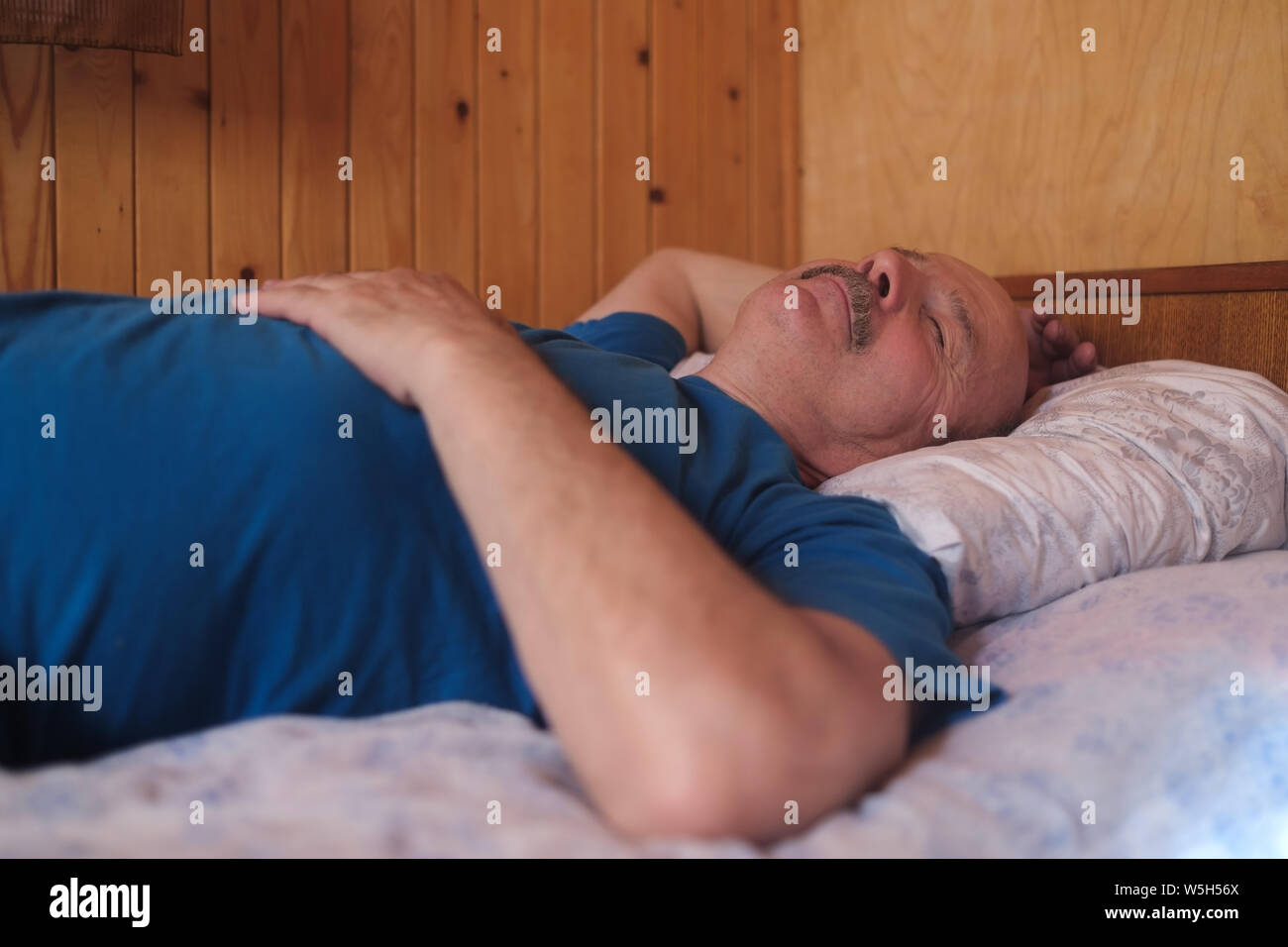 Old man bed house hi-res stock photography and images - Alamy