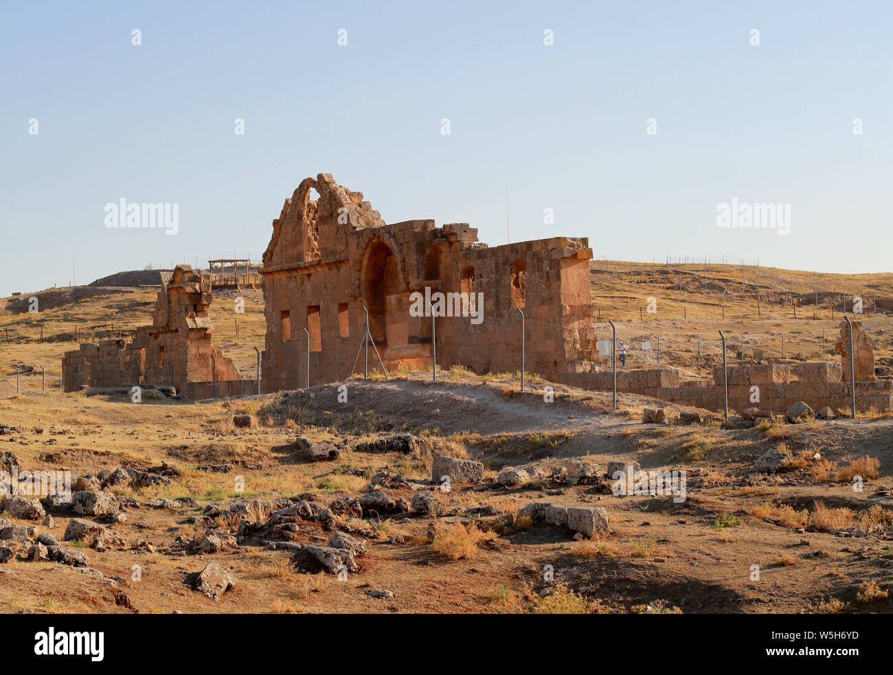 First university ruins Harran Sanliurfa Turkey Stock Photo