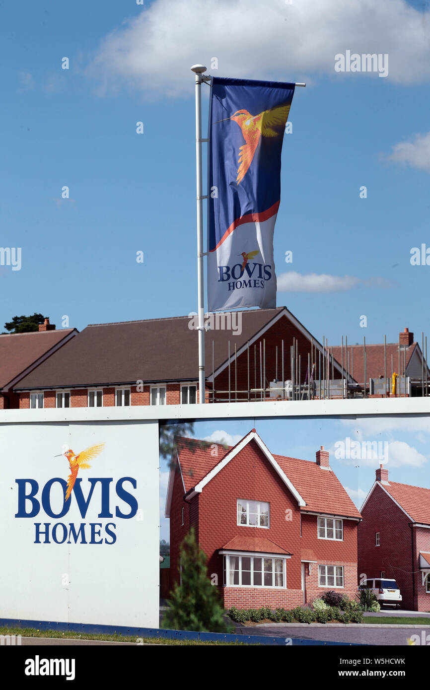 Bovis Homes House Builder Stock Photo