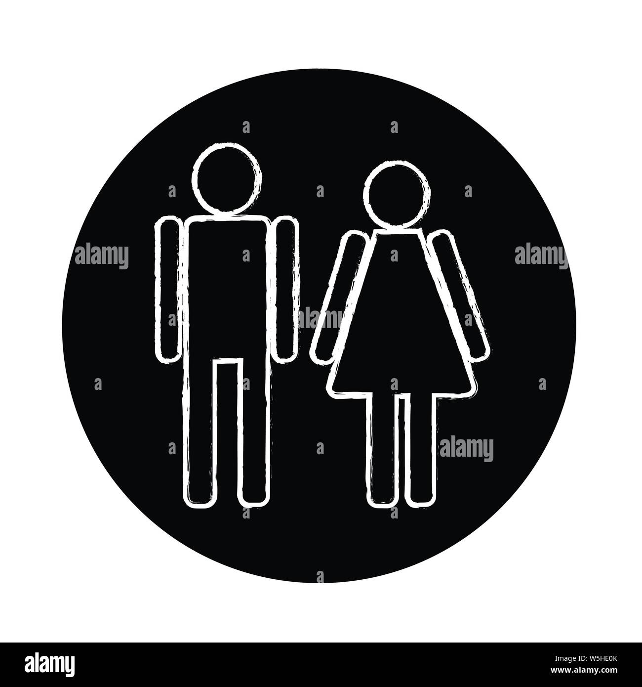 man and lady People icon Stock Vector Image & Art - Alamy