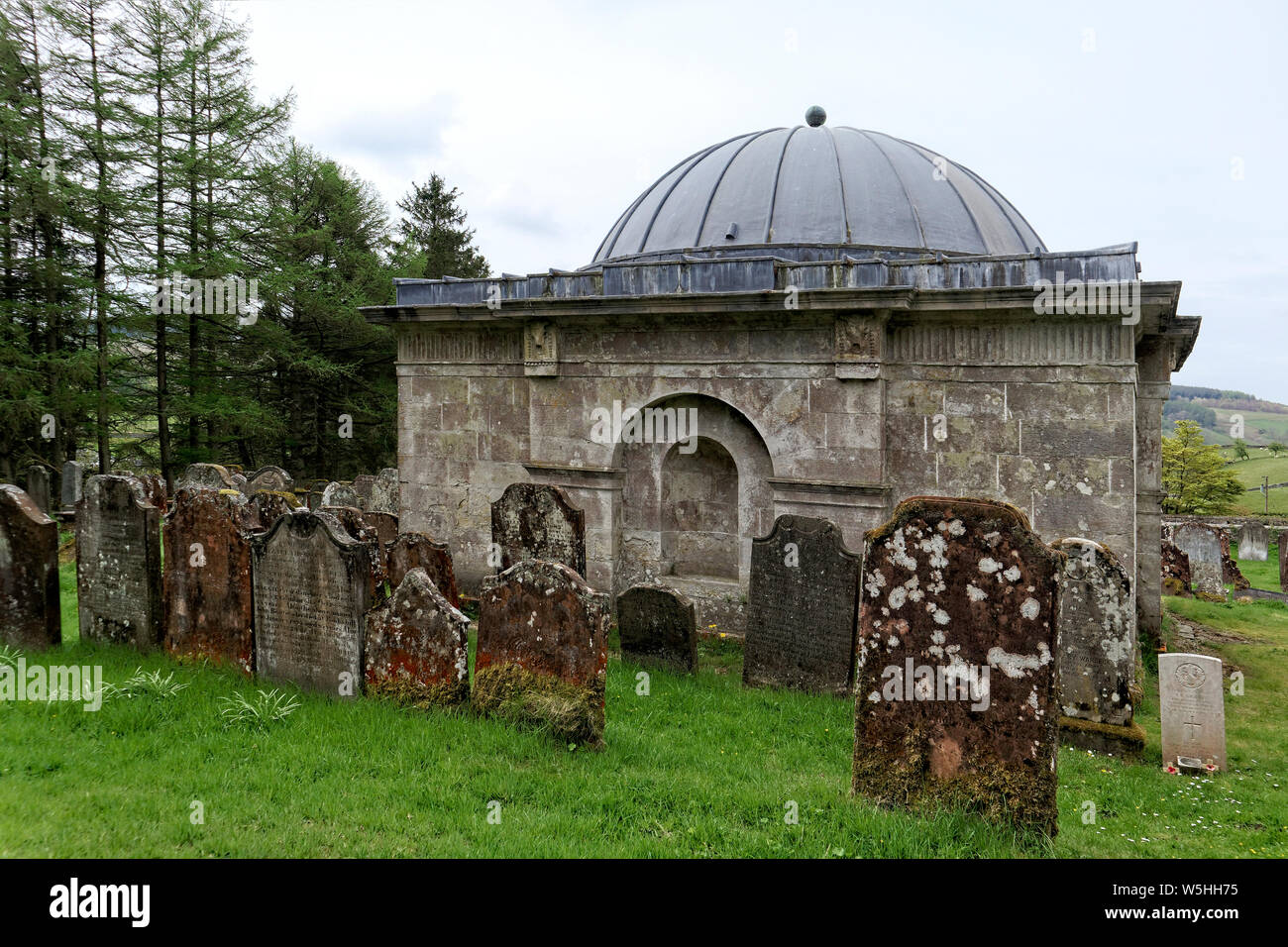 Bentpath Old Cemetery Dumfries Scotland Stock Photo