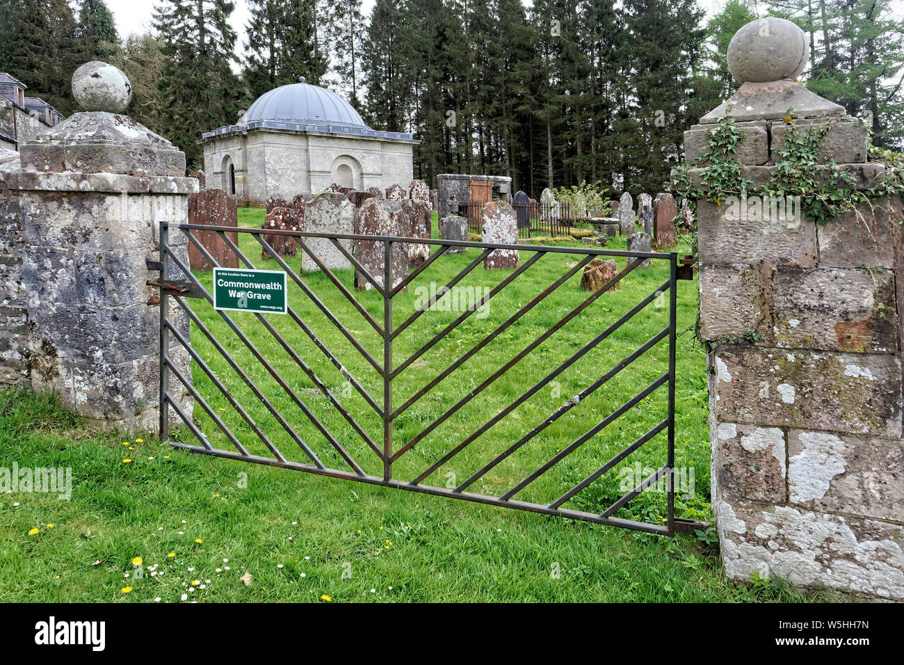 Bentpath Old Cemetery Dumfries Scotland Stock Photo