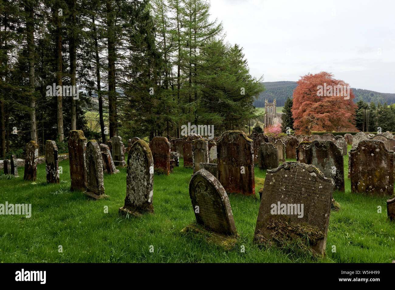 Bentpath Old Cemetery Dumfries Scotland Stock Photo Alamy