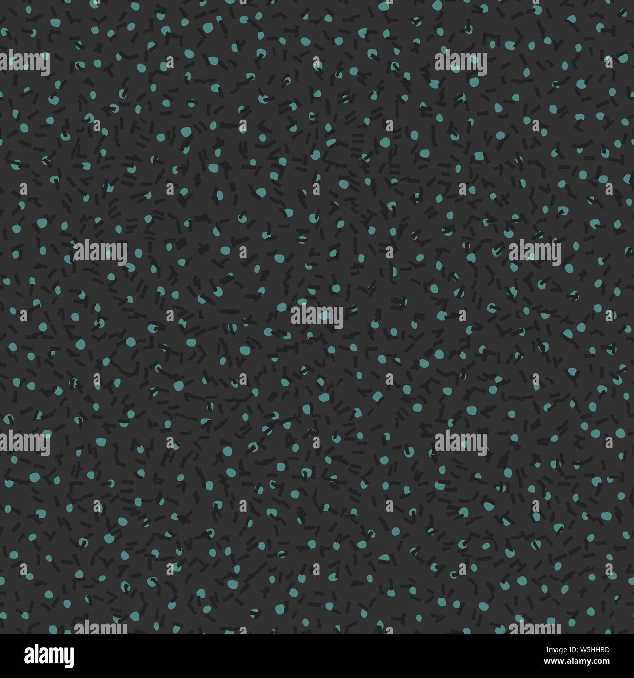 Dotted grunge texture. Seamless pattern. Vector illustration. Stock Vector