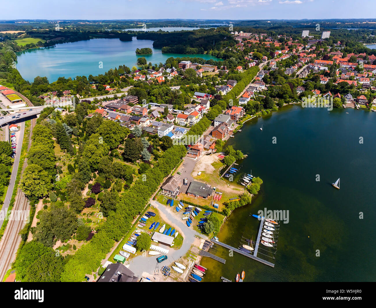 Ploener seenplatte hires stock photography and images Alamy