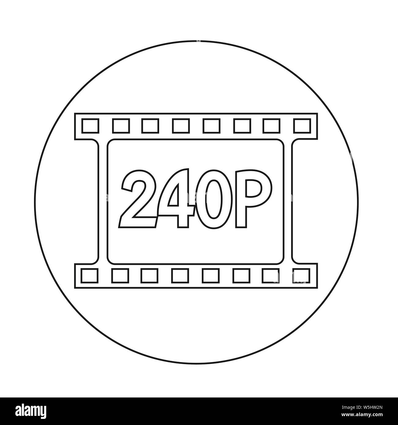 film strip icon Stock Vector Image & Art - Alamy