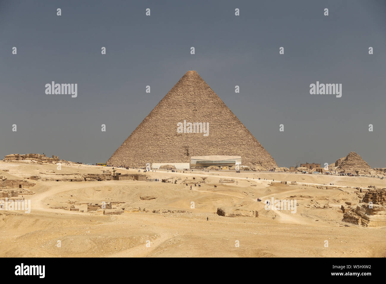 Great Pyramid of Giza in Giza Pyramid Complex, Cairo City, Egypt Stock ...