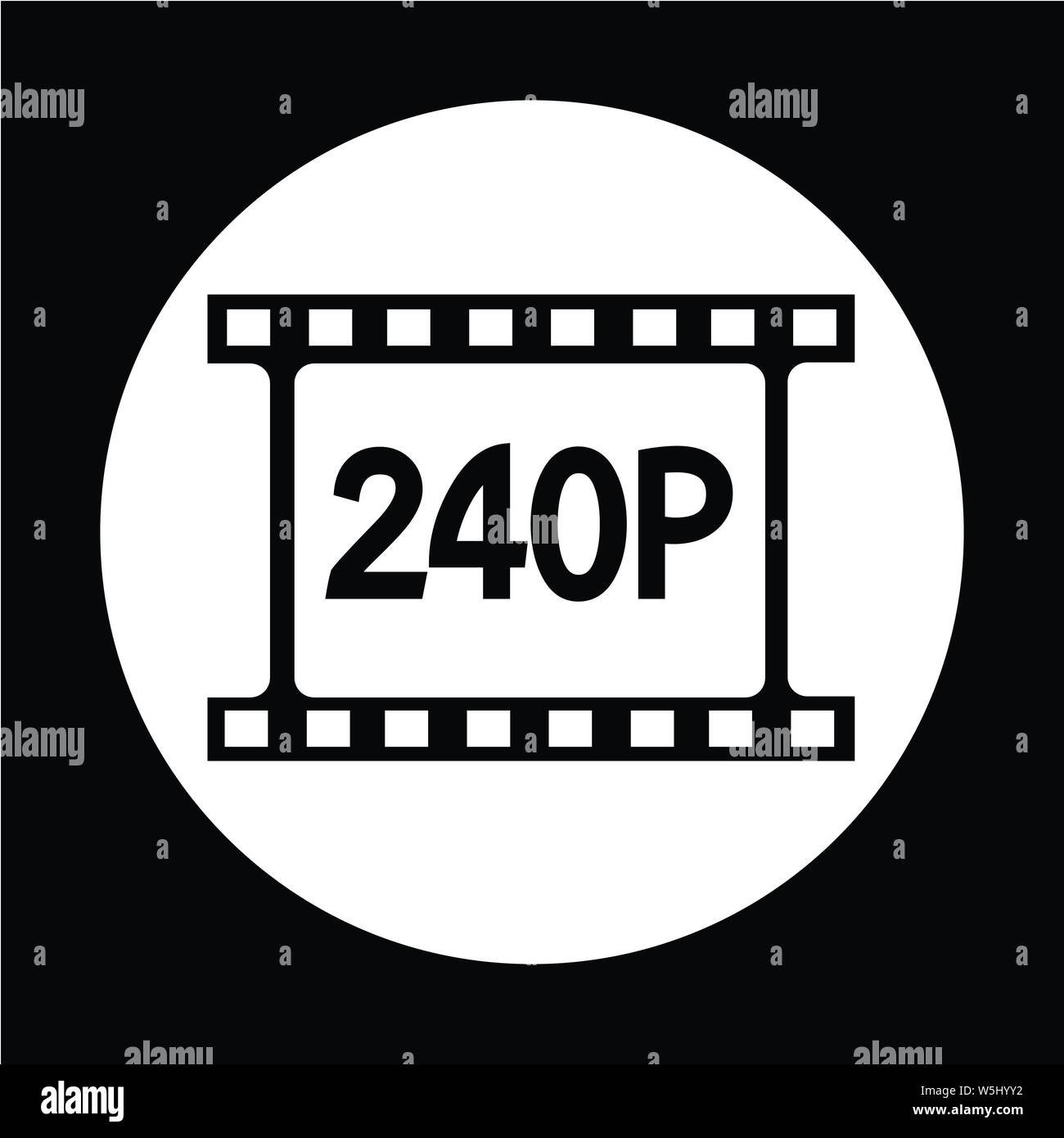 film strip icon Stock Vector Image & Art - Alamy