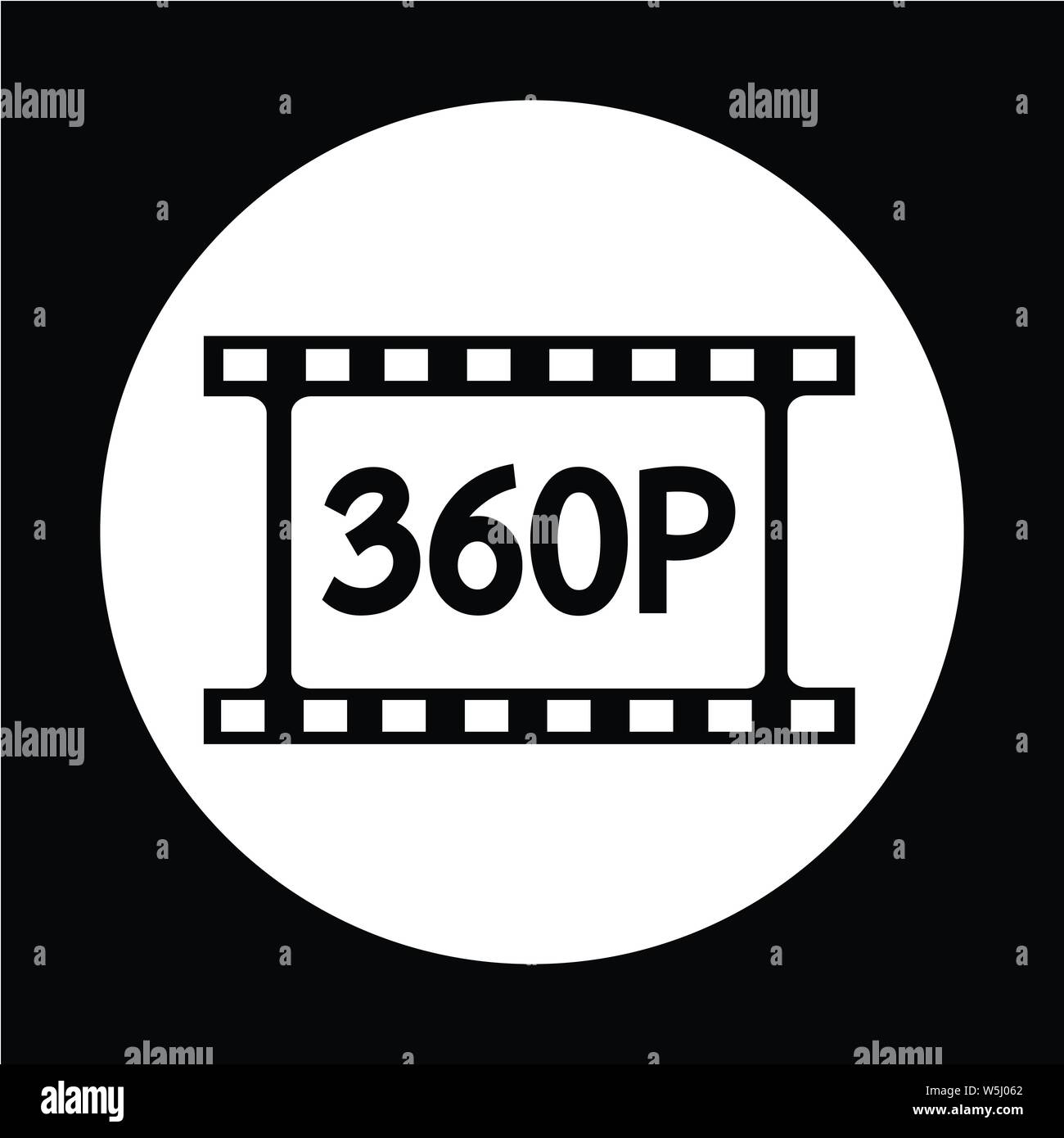 film strip icon Stock Vector Image & Art - Alamy