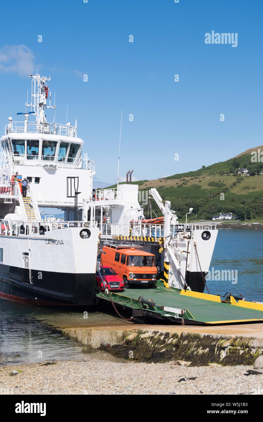 Claonaig Lochranza Ferry High Resolution Stock Photography and Images ...
