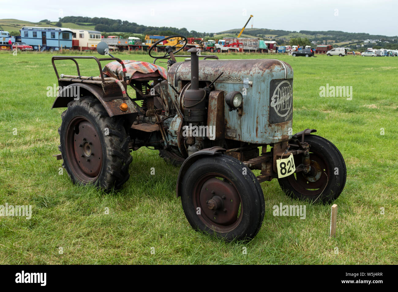 1957 Eicher 16PS tractor Stock Photo