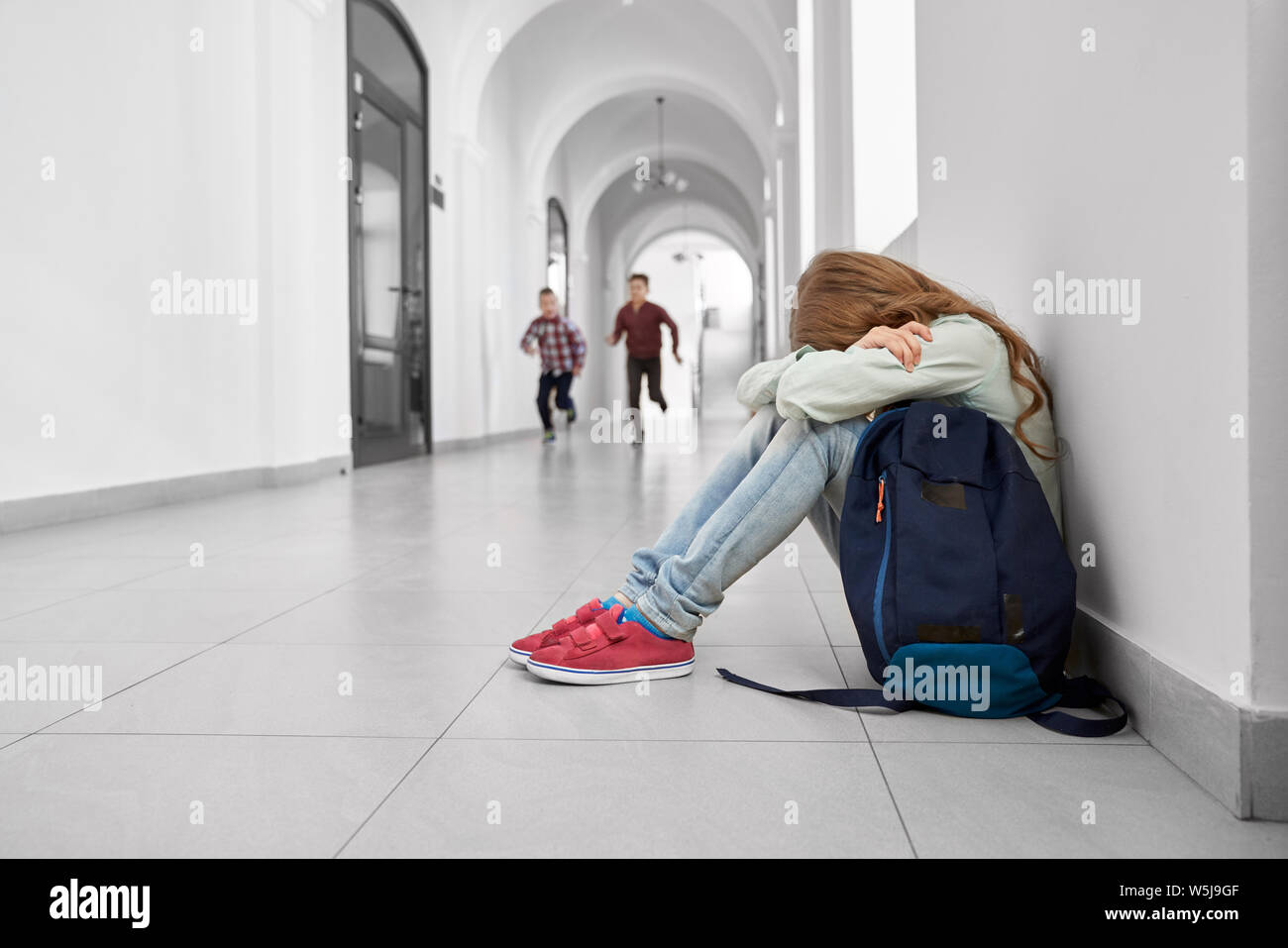 School Girl Crying Stock Photos School Girl Crying Stock
