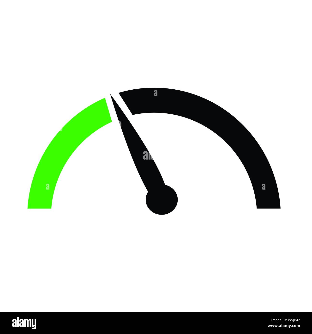 Speedometer icon vector vectors hi-res stock photography and images - Alamy