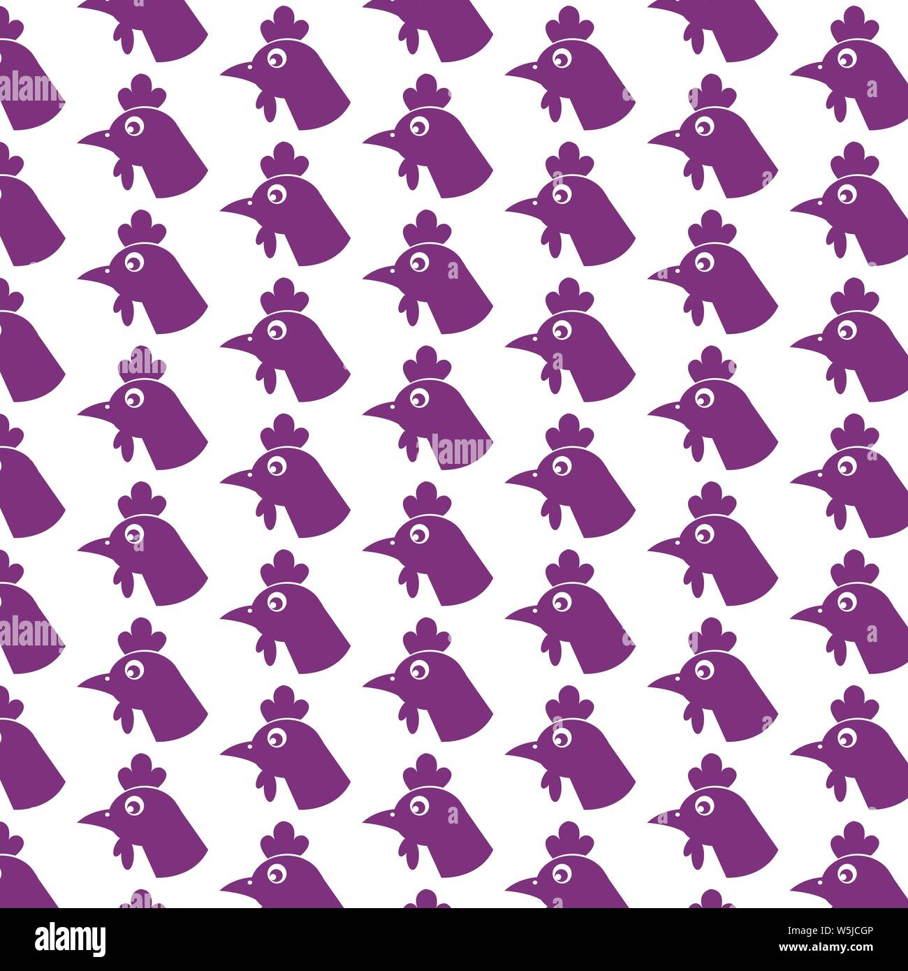 Pattern background chicken icon Stock Vector Image & Art - Alamy