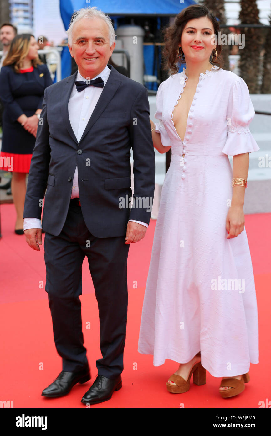 CANNES, FRANCE - MAY 18: Marc Susini and Montse Triola attend The Wild Goose Lake screening during the 72nd Cannes Film Festival (Mickael Chavet) Stock Photo