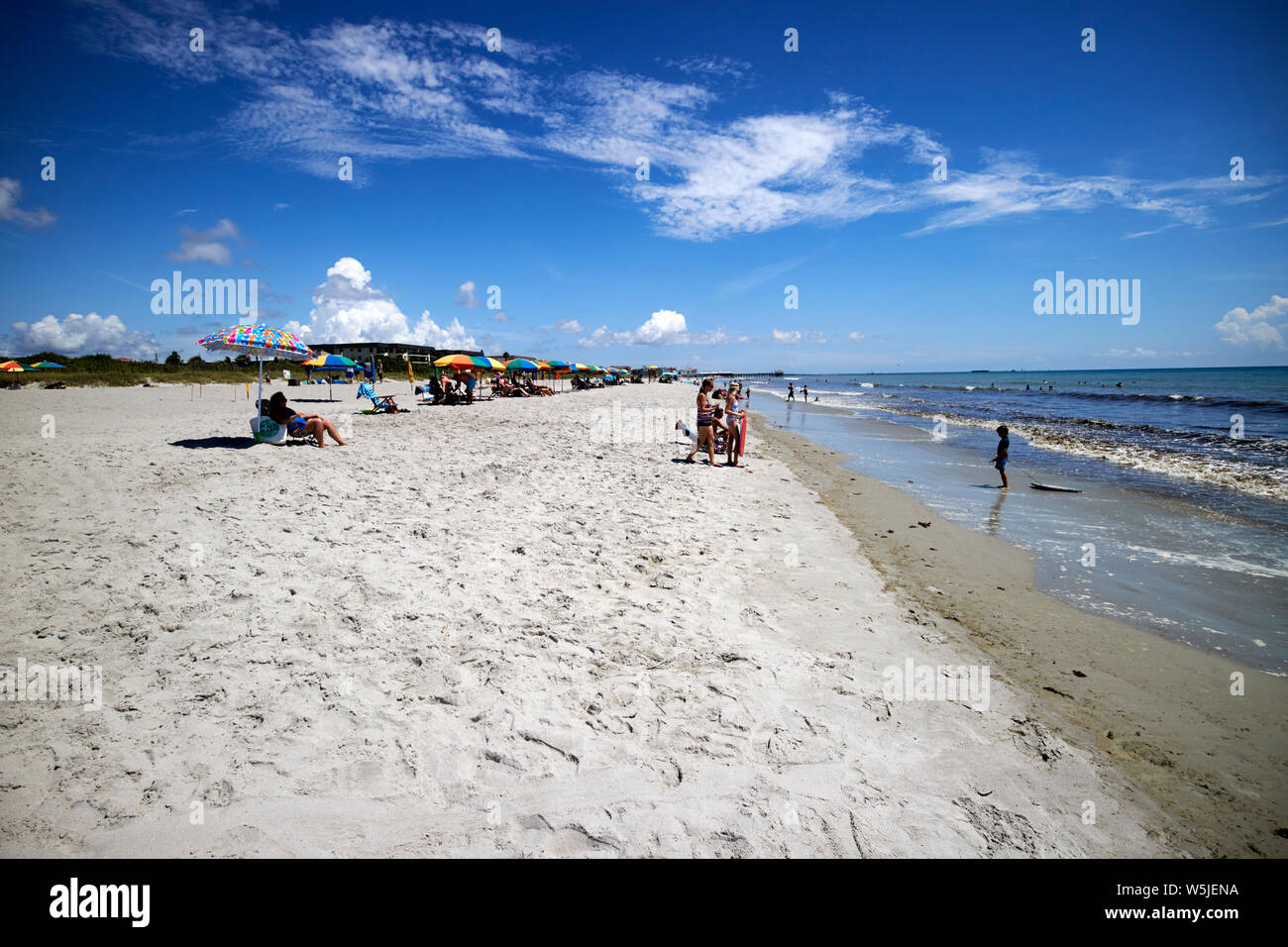 Cocoa beach florida usa united states of america Stock Photo