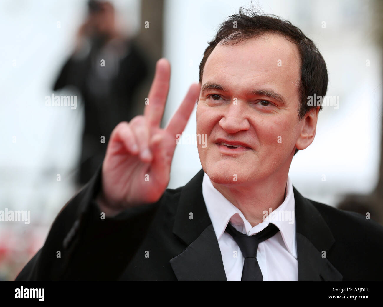 CANNES, FRANCE - MAY 18: Quentin Tarantino attends The Wild Goose Lake screening during the 72nd Cannes Film Festival (Mickael Chavet) Stock Photo