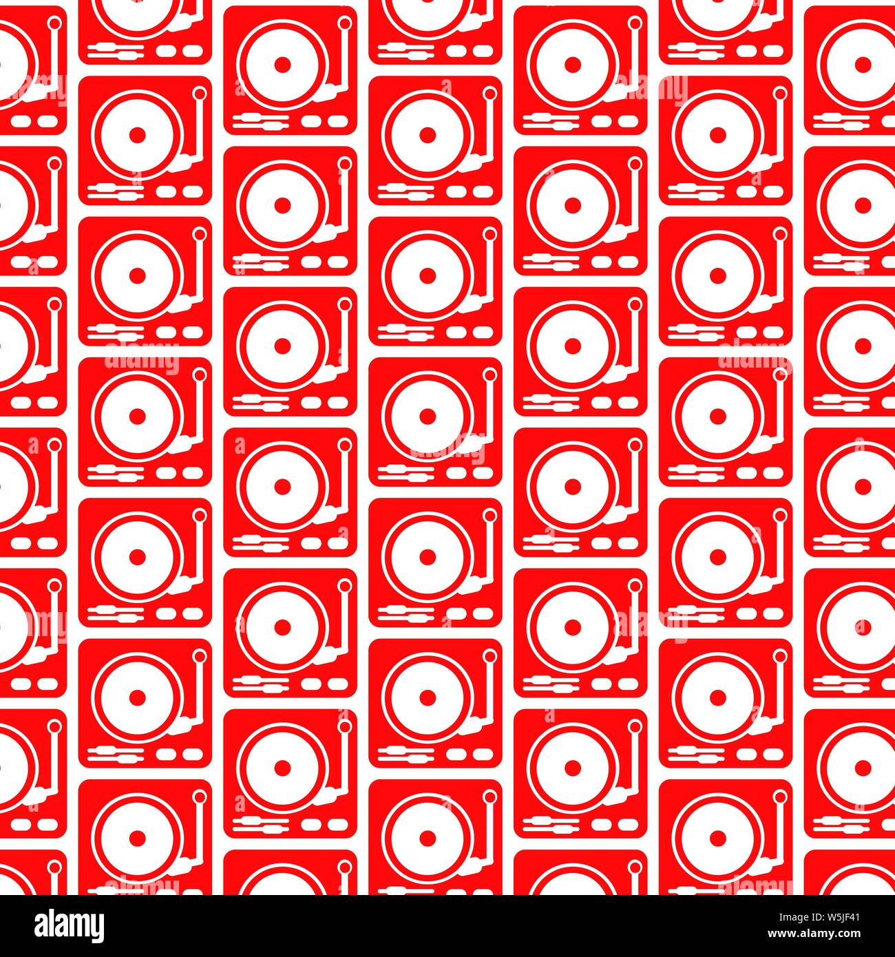 Pattern background turntable icon Stock Vector Image & Art - Alamy