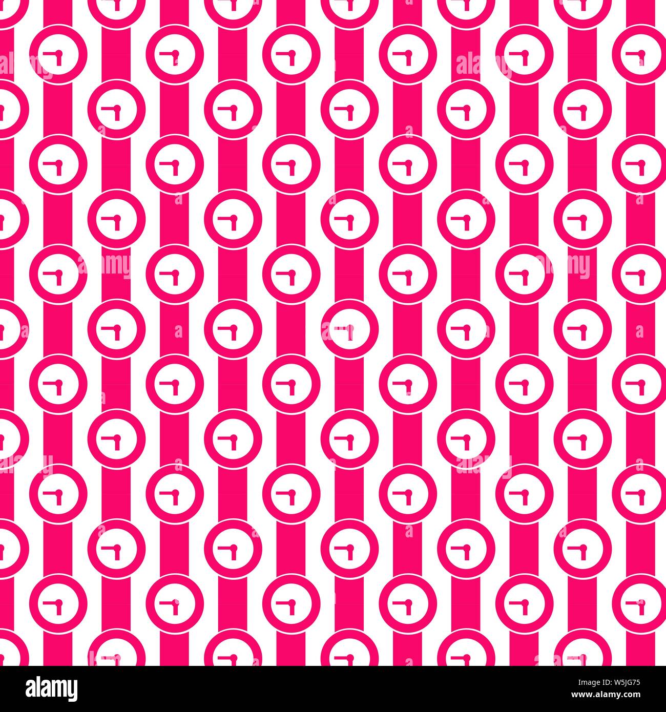 Pattern background Wristwatch Icon Stock Vector