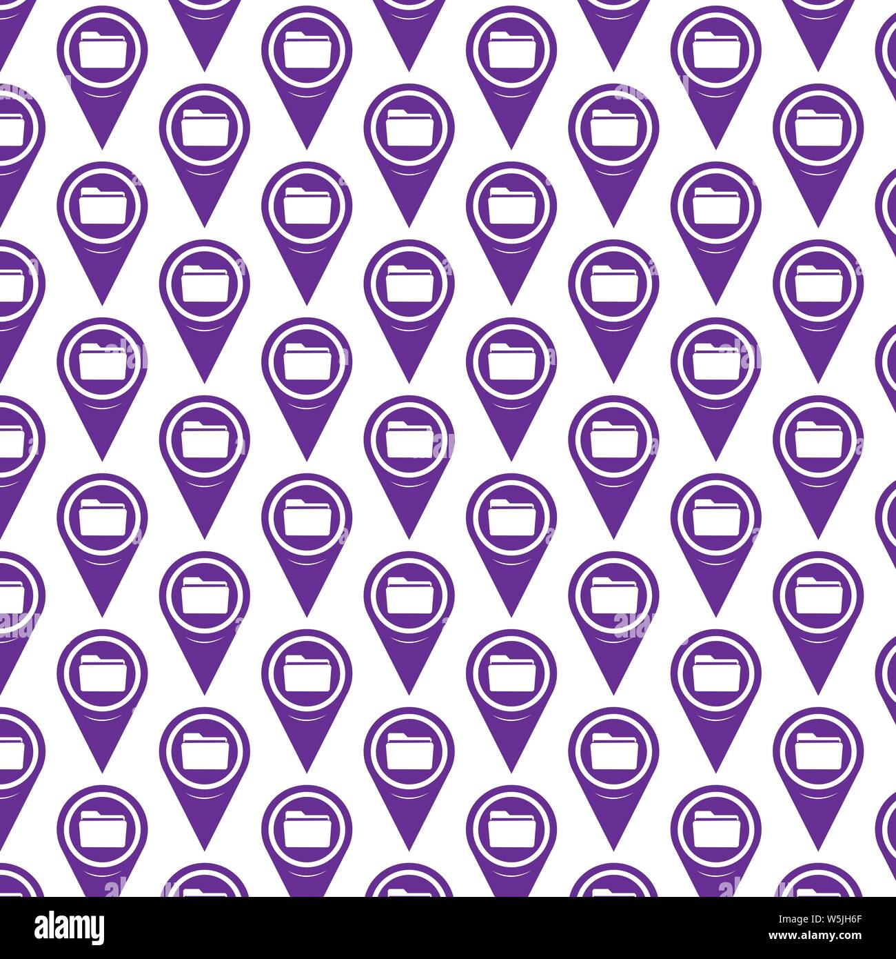 Pattern background Map pointer icon Stock Vector
