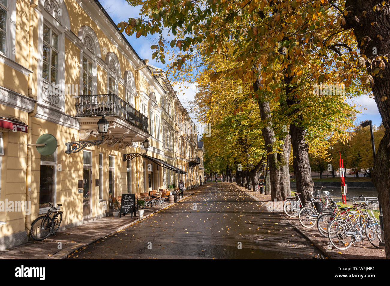 Tinta cafe Läntinen Rantakatu, Turku, Finland Stock Photo - Alamy