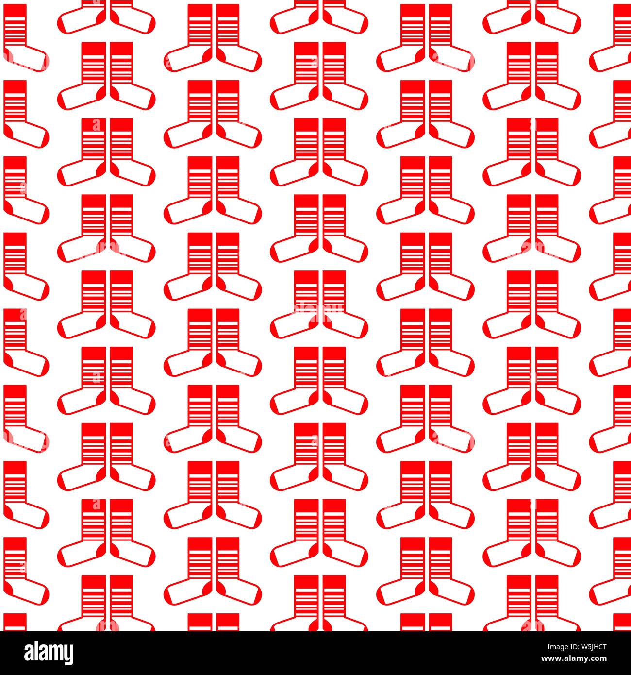 Pattern background Sock icon Stock Vector
