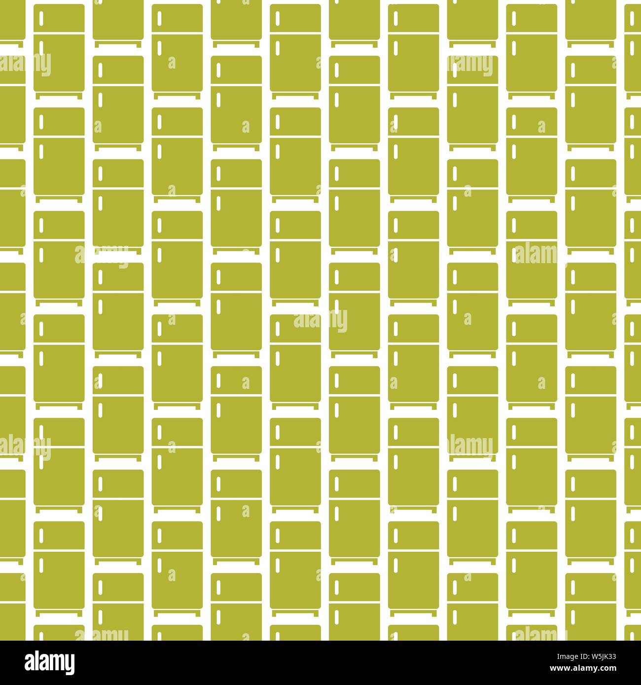 Pattern background Refrigerator icon Stock Vector