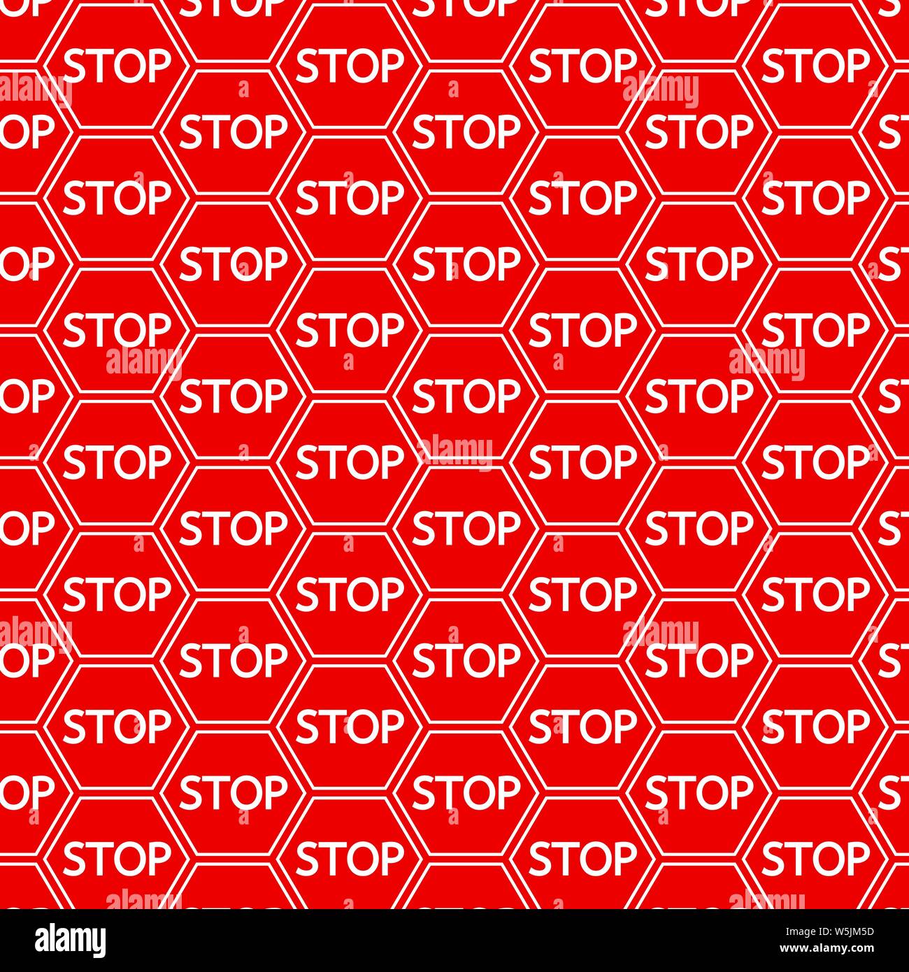 Pattern background Stop Icon Stock Vector Image & Art - Alamy