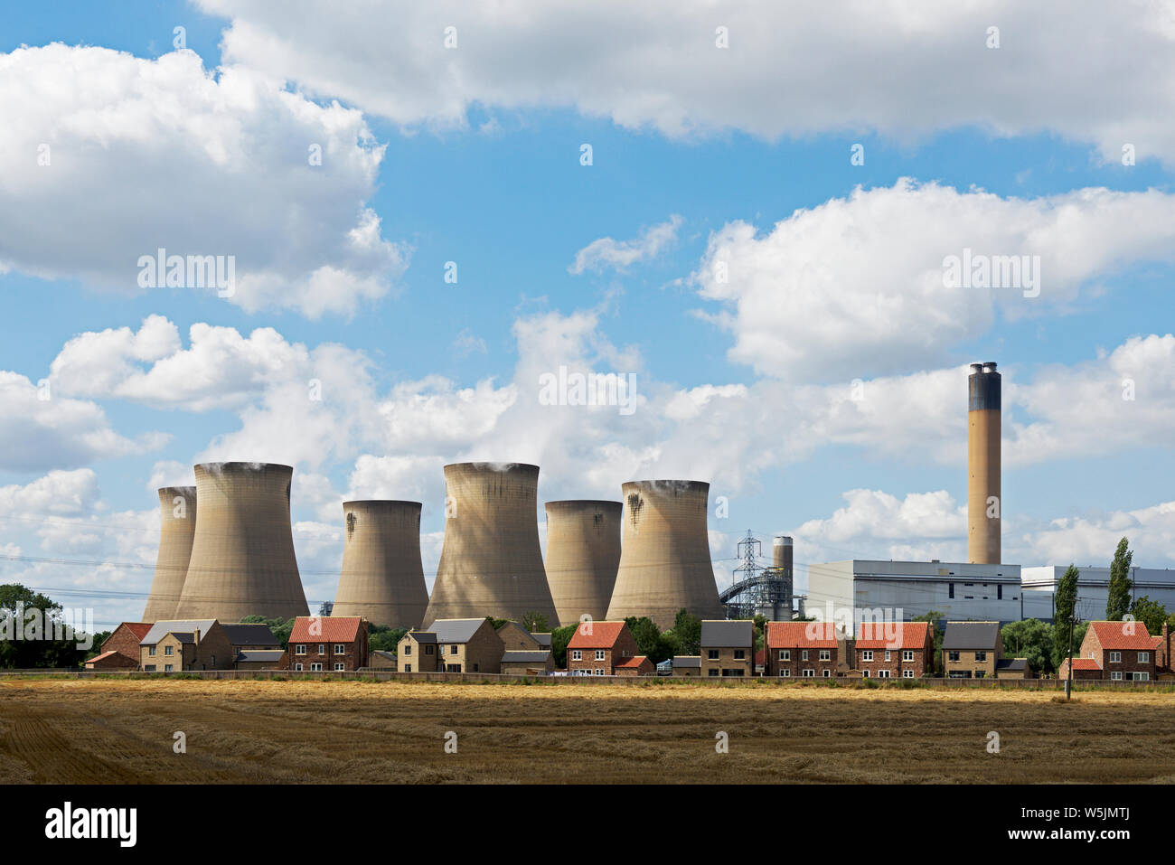 Drax power station, North Yorkshire, England UK Stock Photo - Alamy