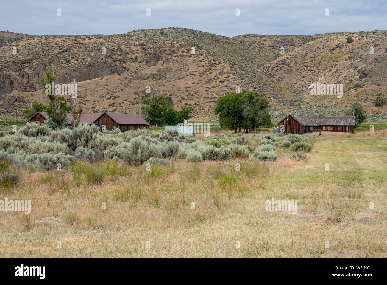 View of the Tulelake Internment Camp (Camp Tulelake), a War Relocation
