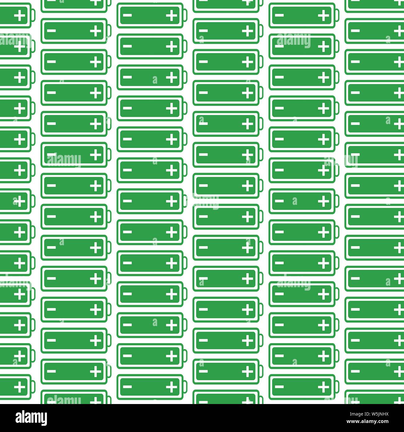 Pattern background battery web icon Stock Vector