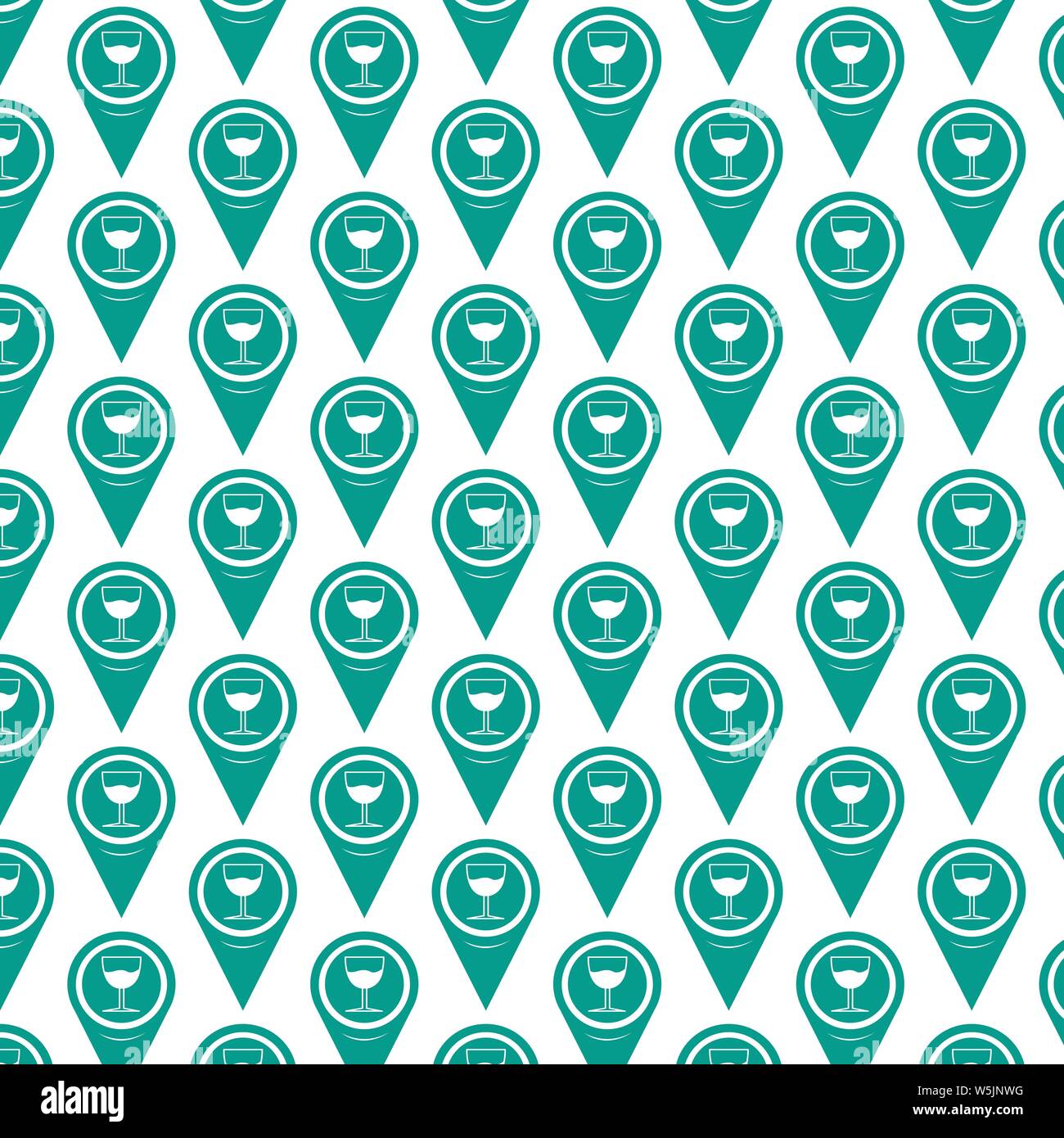 Pattern background Map pointer icon Stock Vector Image & Art - Alamy