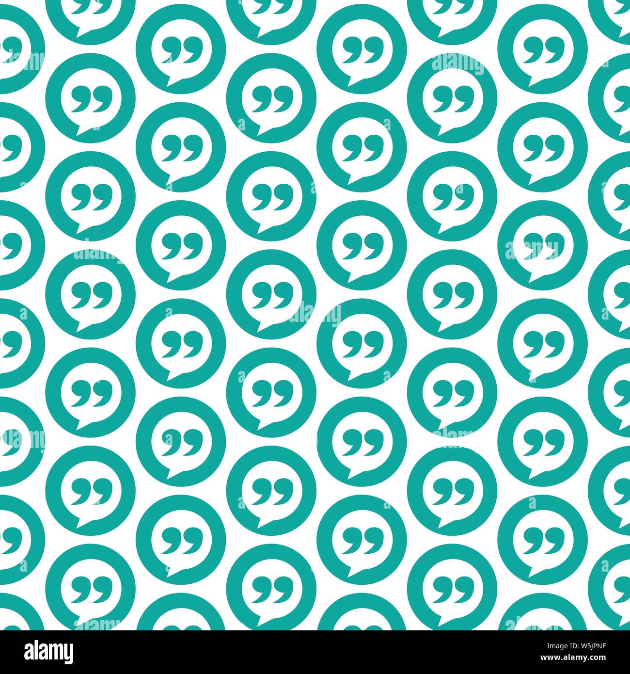 Pattern background Blockquote sign icon Stock Vector Image & Art - Alamy