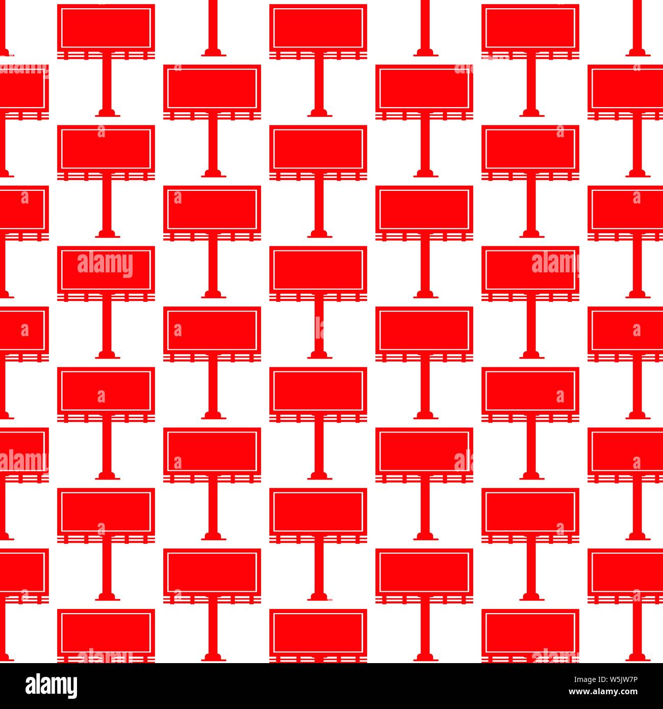 Pattern background Billboard presentation  icon Stock Vector