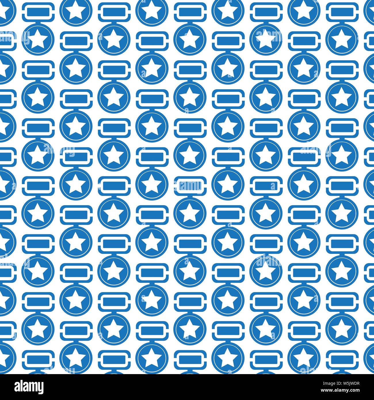 Pattern background medal icon Stock Vector