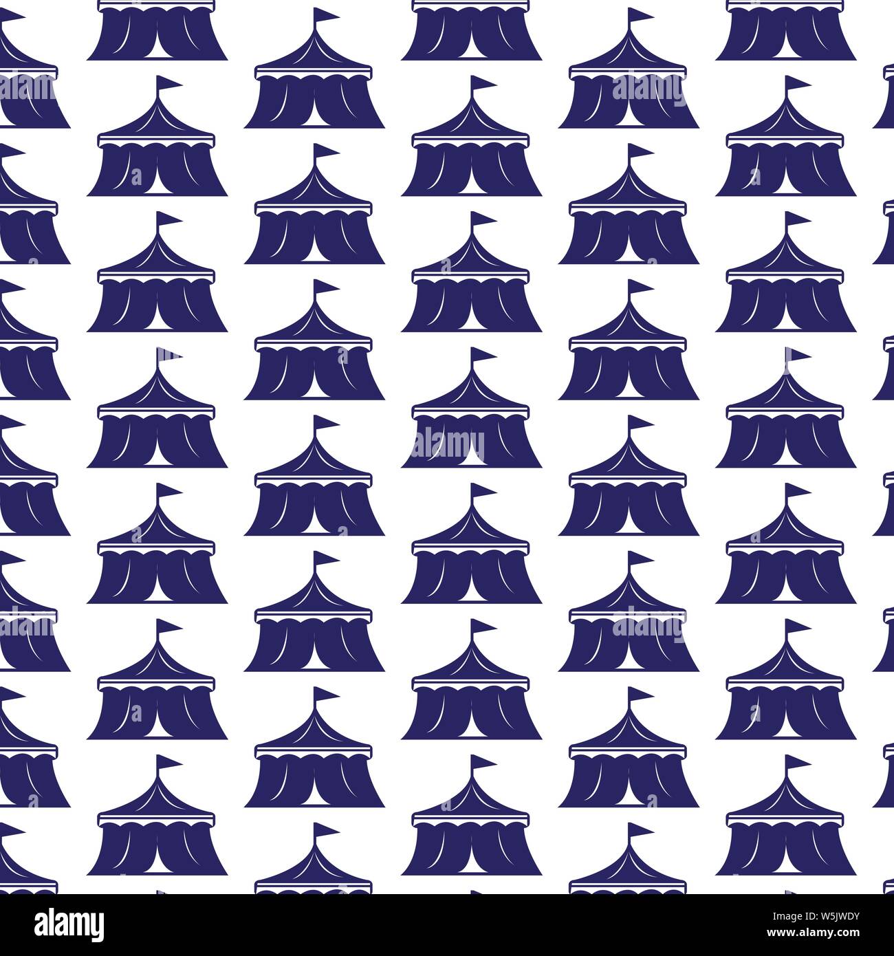 Pattern background circus icon Stock Vector