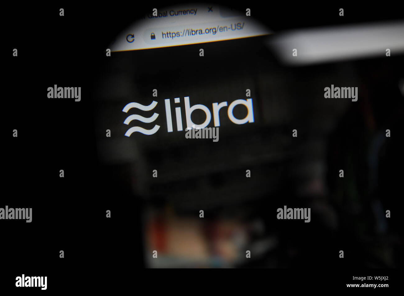 Libra cryptocurrency hi-res stock photography and images - Alamy